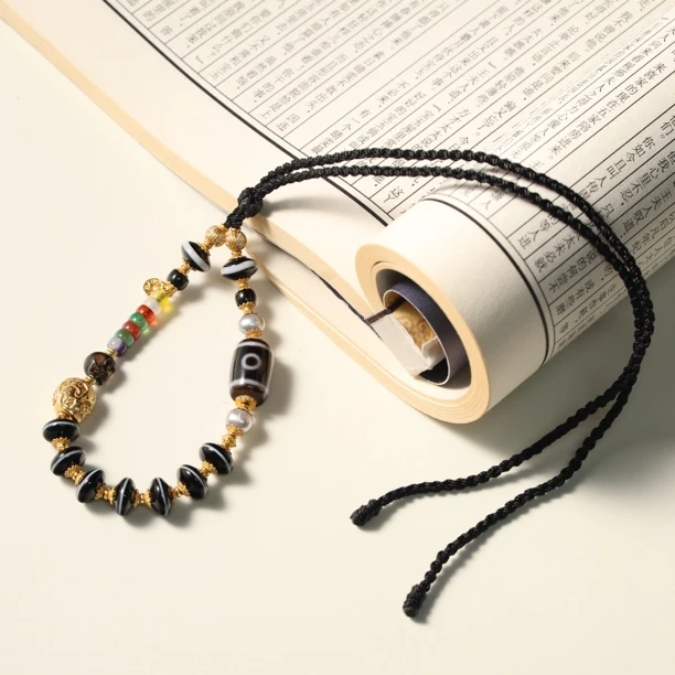 手工设计上肯药师小二y玛瑙项链