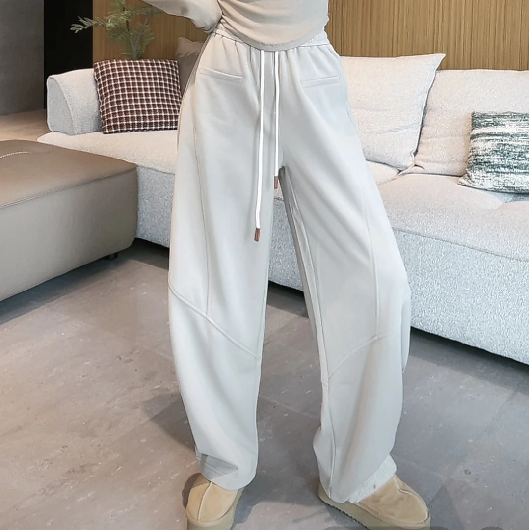 s1304 2024早秋 香蕉裤弯刀休闲裤卫裤