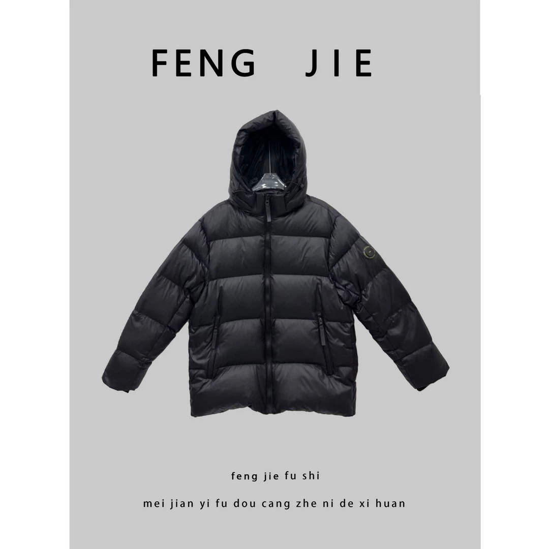 凤姐定制 {羽羽服} F0102024036 时尚休闲连帽加厚保暖冬季百搭款