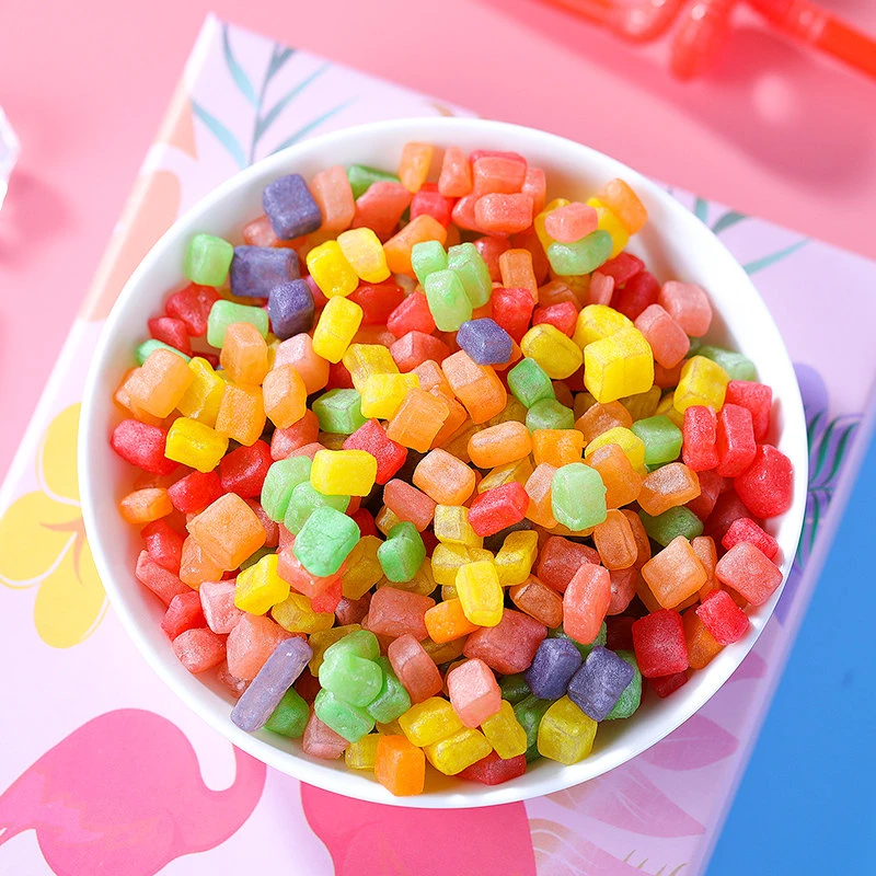 乐潮酸妞软糖多口味橡皮糖糖果童年校园怀旧休闲小零食用大礼包