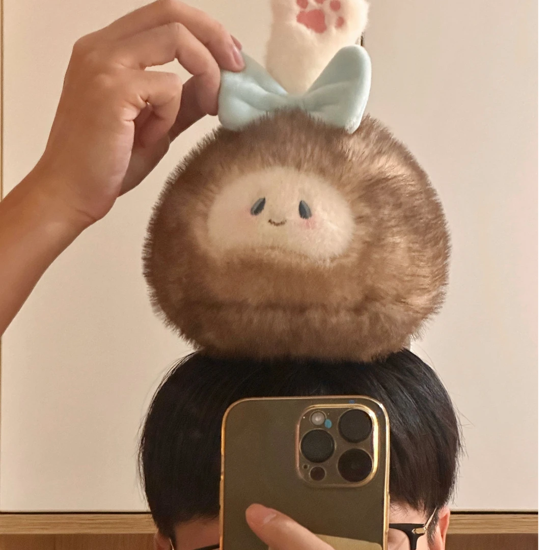 幼崽原创精品玩偶一只猫抓毛绒玩具公仔娃娃