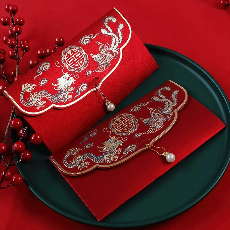 婚庆红包结婚2021新款中式复古高档个性创意改口利是封红包袋