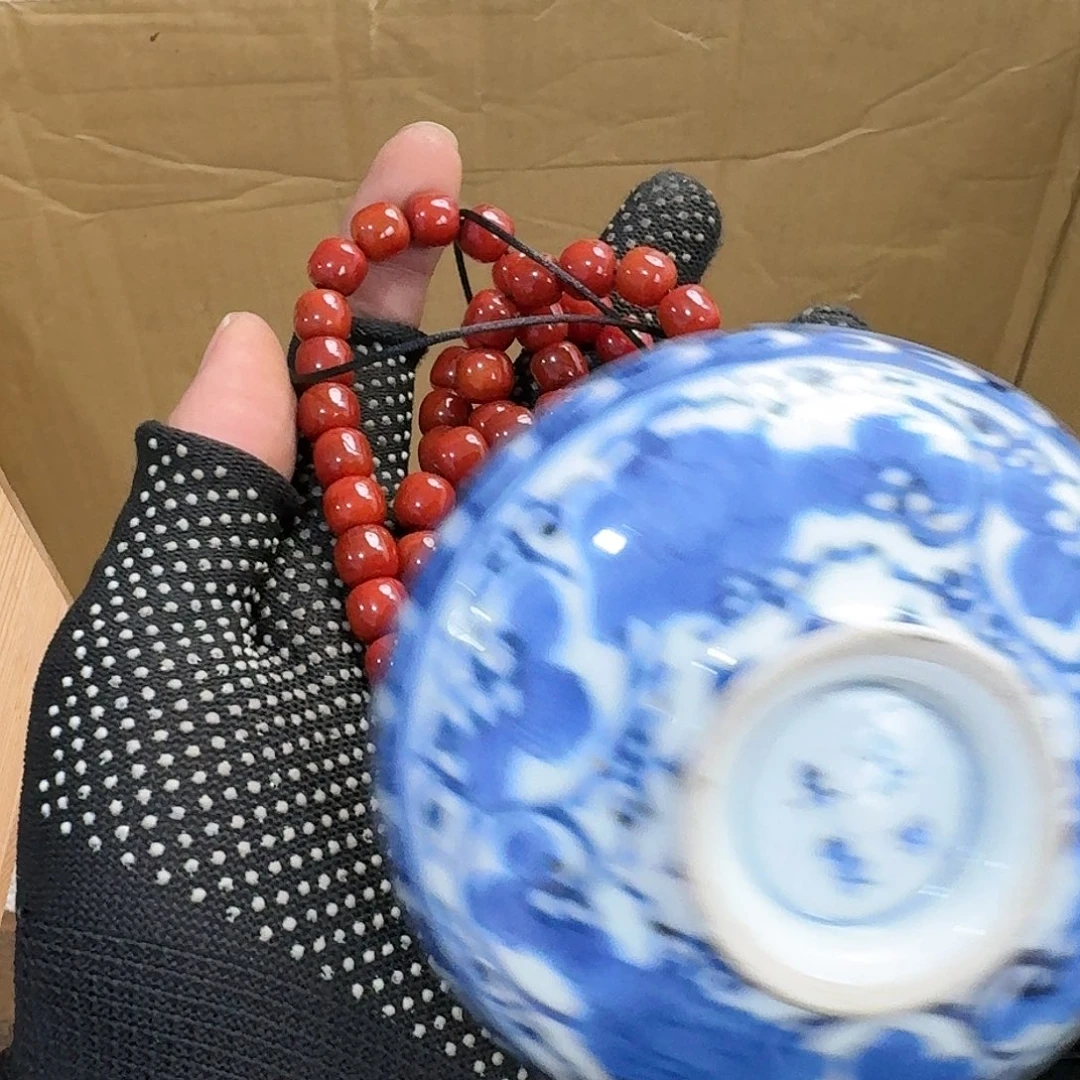 紫砂茶碗波哥瓷器杂货