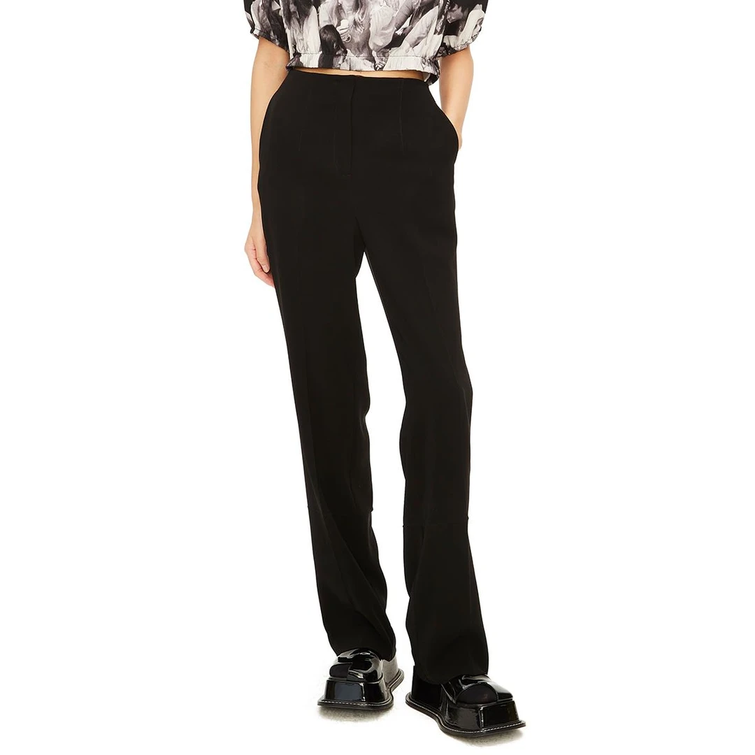 IIIVIVINIKO“醋酸面料”爽滑垂感阔腿长裤M220801135E