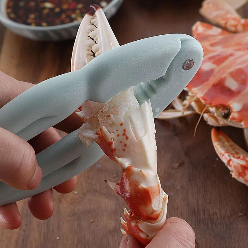 吃蟹工具吃螃蟹工具三件套蟹八件蟹钳螃蟹夹梭子蟹吃大闸蟹神器