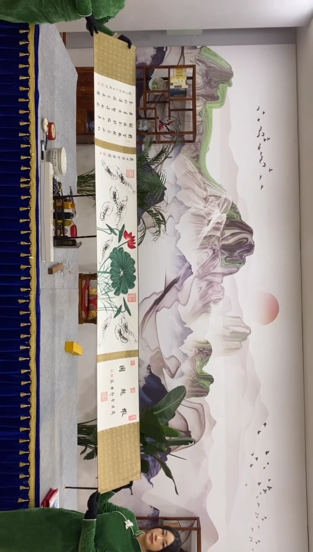 【闪购商品】绘画薛振海-虾趣图