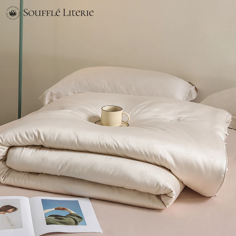 鲜豆因子被丨A类植物纤维20%鲜豆被芯亲肤防螨被子四季通用