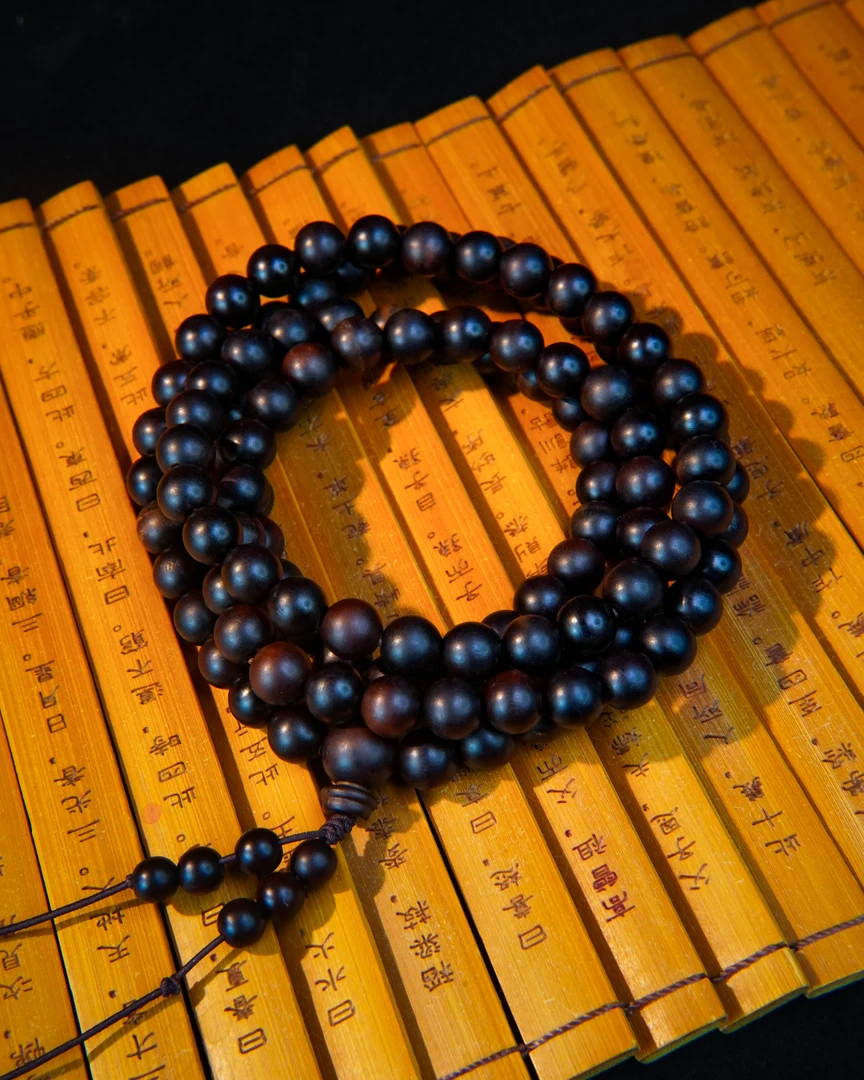 【龙虎山发货】雷击枣木玉化念珠108颗36颗手串手持把玩挂件