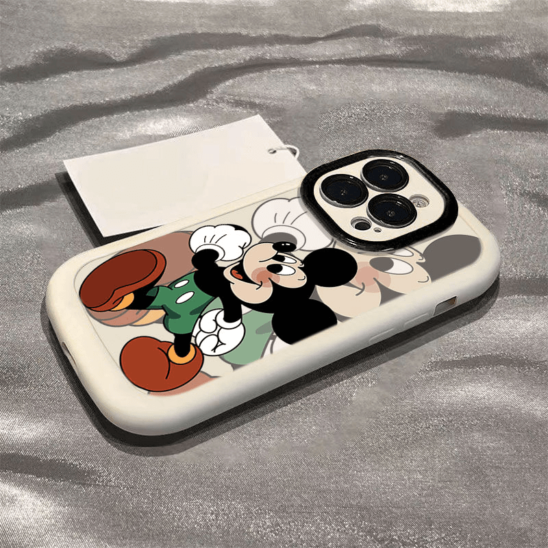卡通可爱米奇适用iphone15/13苹果14手机壳华为vivo小米oppo软套