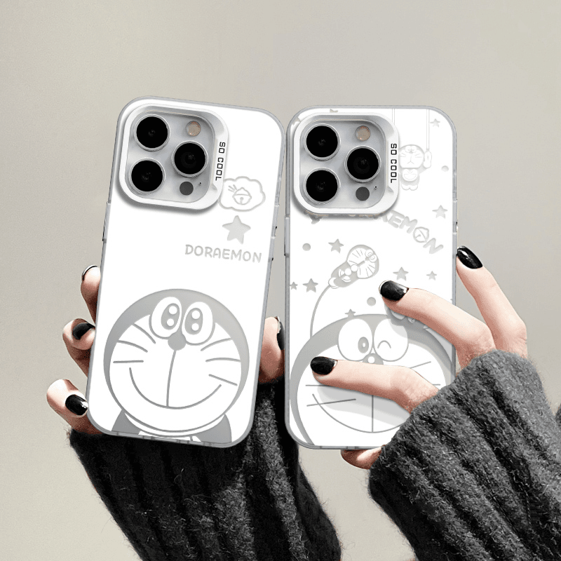 适用苹果15卡通iPhone14手机壳13p华为哆啦x荣耀nova可爱mate流行