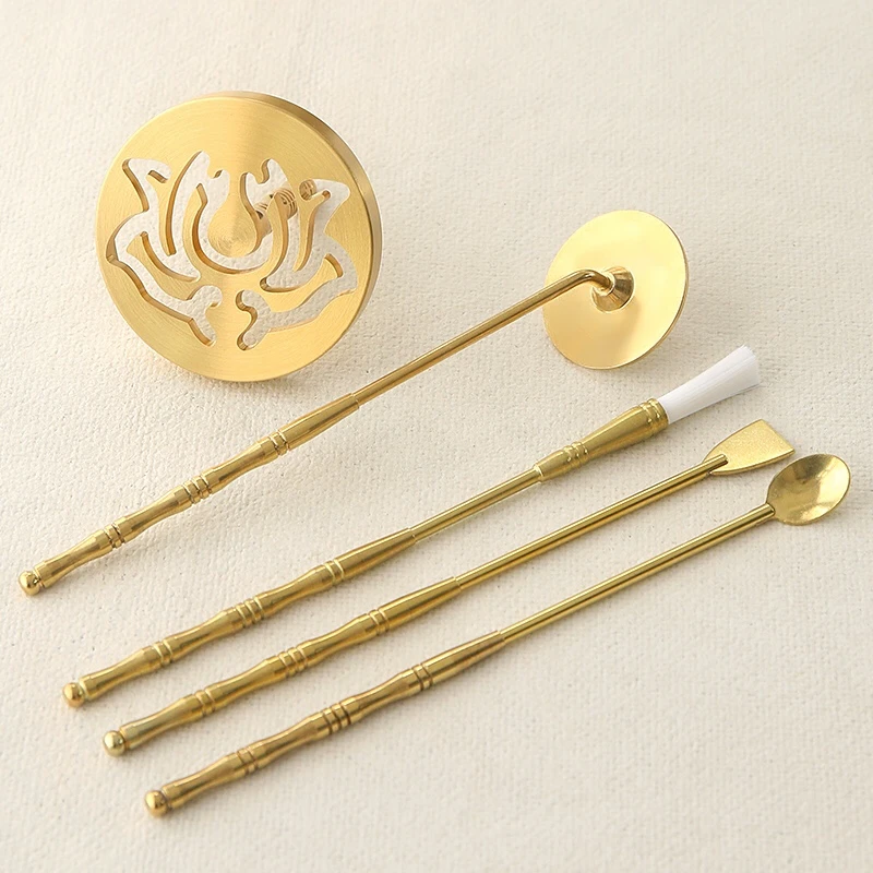 中式香道香篆工具篆模香道打拓打篆入门制作模具5件套套装