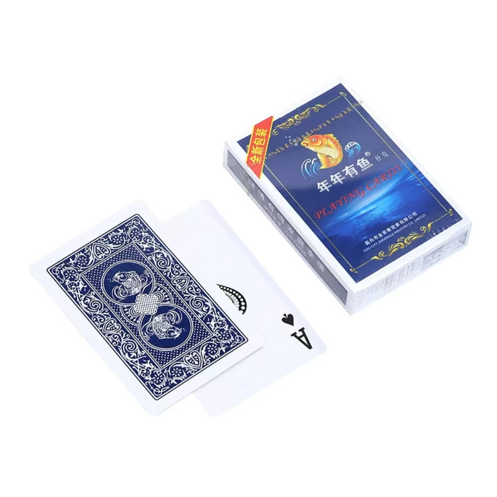 纸牌扑克牌厂家年年有鱼2016纸盒包装爆款真心话大冒险扑克牌批发