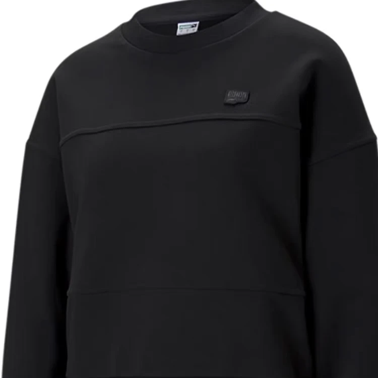【鉴真】PUMA彪马正品 女款长袖圆领卫衣 休闲运动宽松