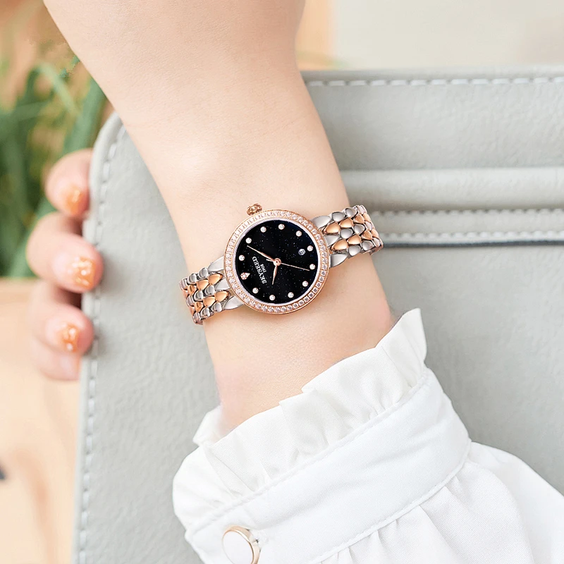 心弦系列女士轻奢腕表浪漫星空（小曾）