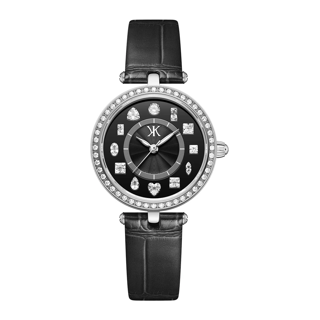 女士轻奢腕表手工镶嵌异形钻时尚百搭款女表