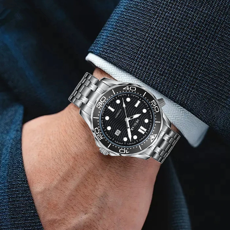 男士日历款全自动机芯手表男腕表（萍总）