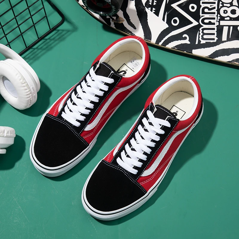 VANS范斯板鞋男鞋女鞋Old Skool百搭帆布鞋低帮休闲鞋VN0A38G1VRH