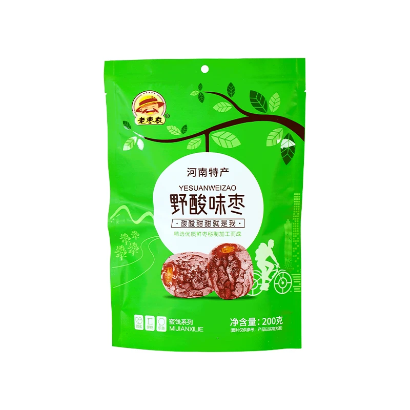 老枣农河南特产野酸味枣休闲零食酸甜可口孕妇旅游独立包装方便