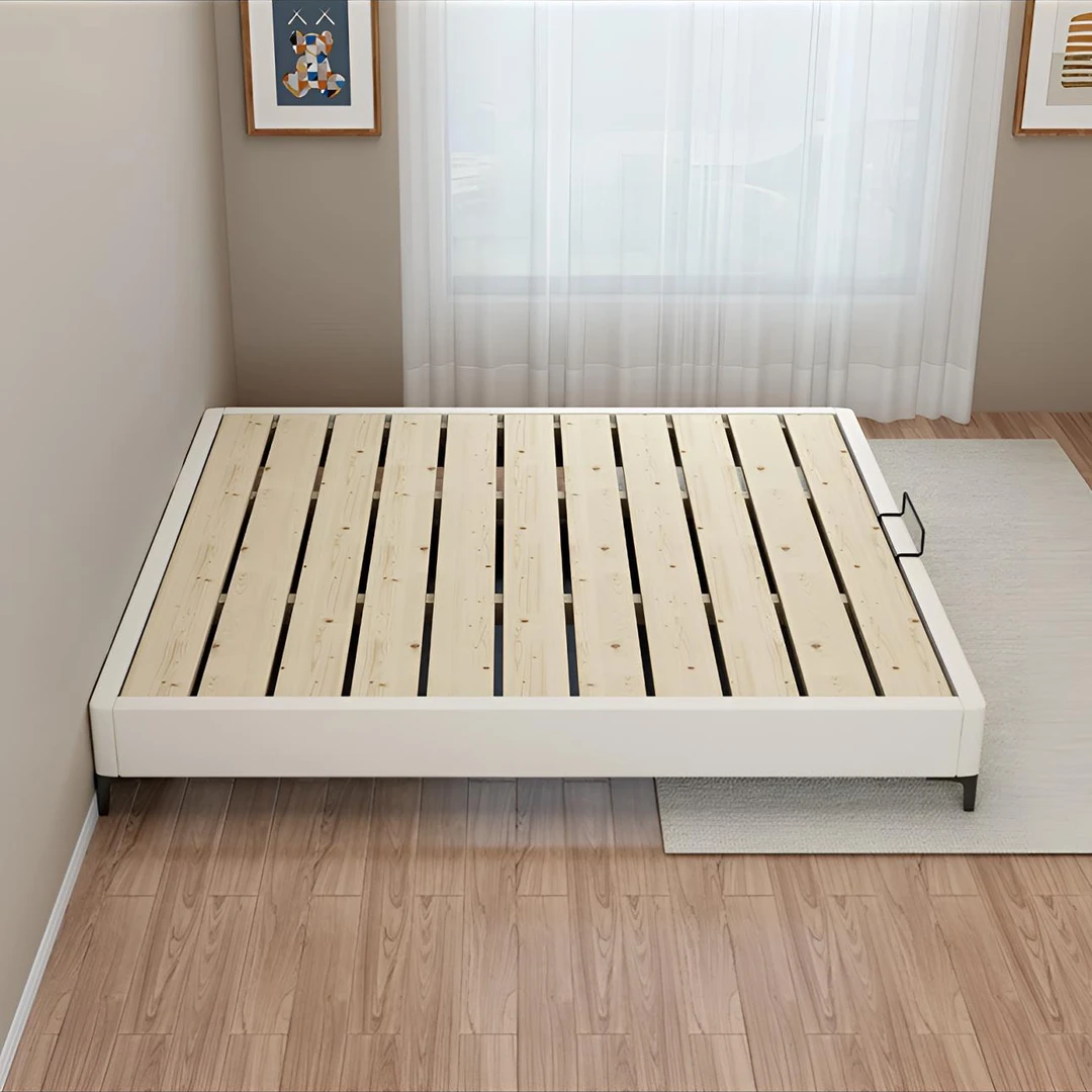 榻榻米（可加定制尺寸）全实木排骨架家用小户型无床头排骨架床