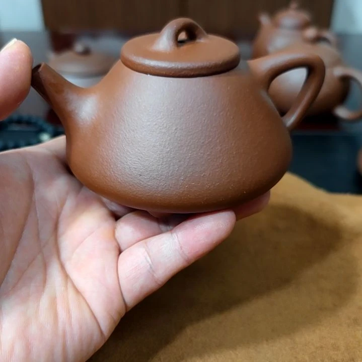紫砂茶壶宜兴紫砂壶半手工制作