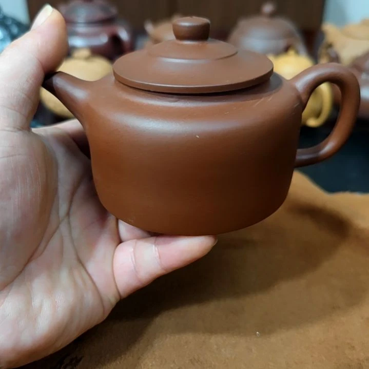 紫砂茶壶宜兴紫砂壶半手工