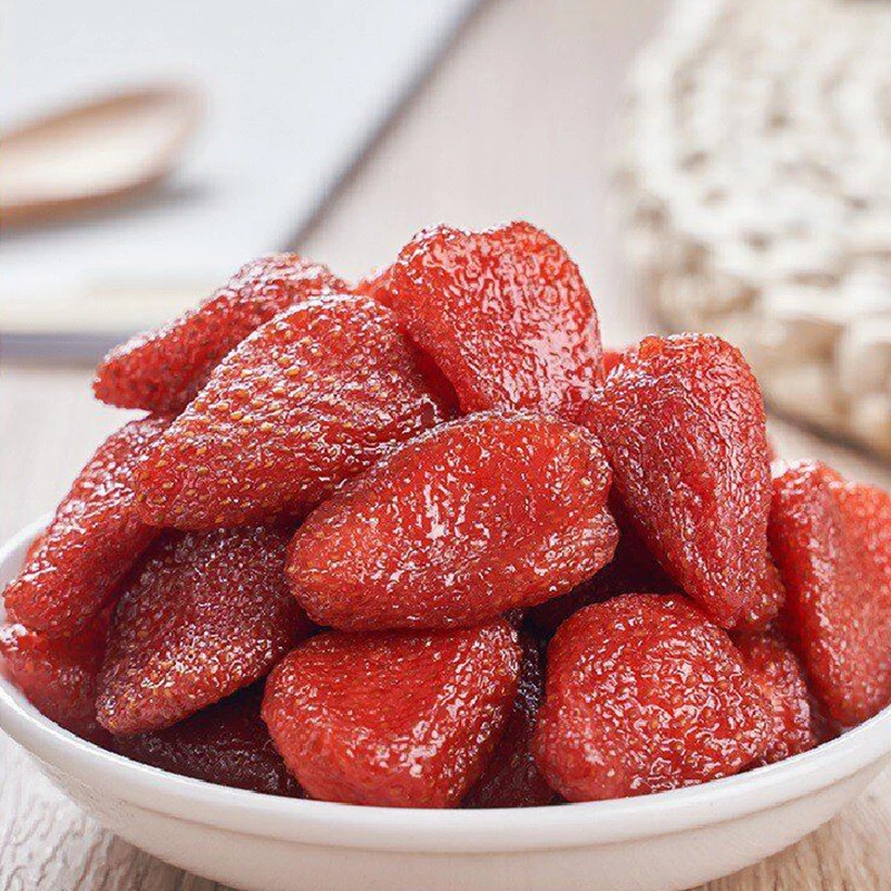 槑趣多草莓干酸甜孕妇解馋零食网红草莓果脯果干蜜饯办公休闲小吃