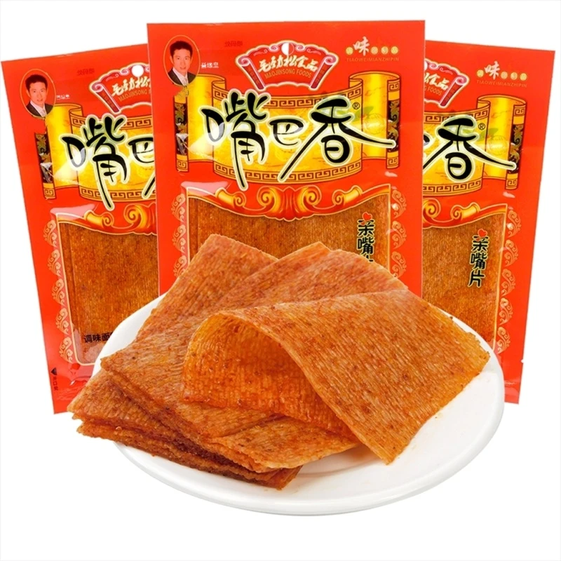 嘴巴香辣片 怀旧好味道80g*3包