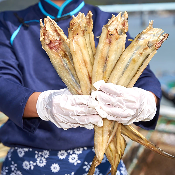 波燕姐舟山沙鳗干油鳗渔家自晒舟山海捕鳗鲞1000g克海边自然干