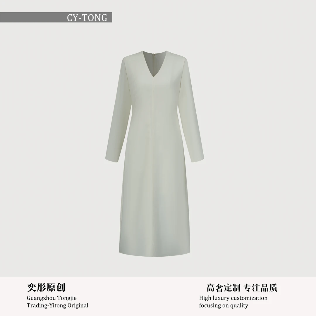 【彤姐原创】秋季设计时尚高级感系带女士轻奢女装连衣裙S24C017