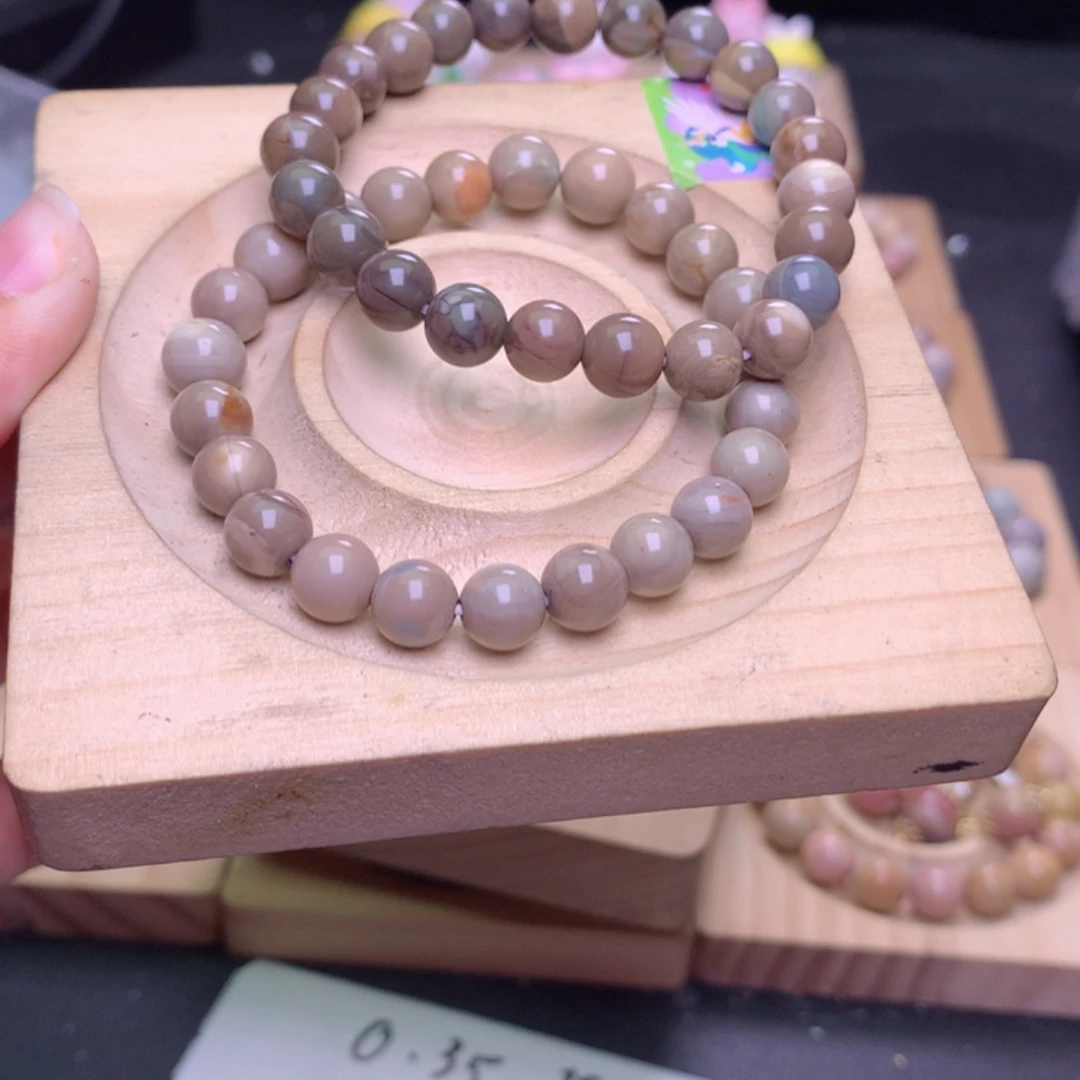 石英质玉手链合金0*灰101