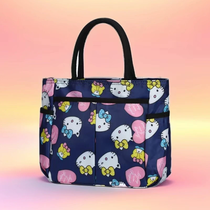 新款拉链手提包布包妈咪大包时尚流行印花妈妈包多功能手拎包袋子