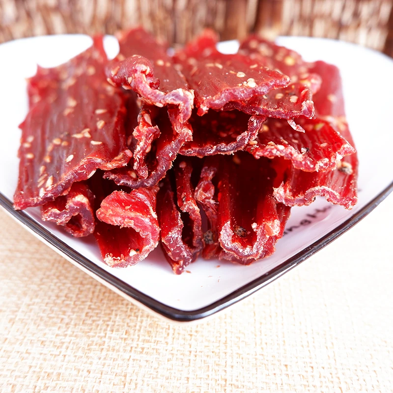 重庆风干猪肉干即食麻辣网红零食内蒙猪肉脯超干手撕猪肉干条小吃
