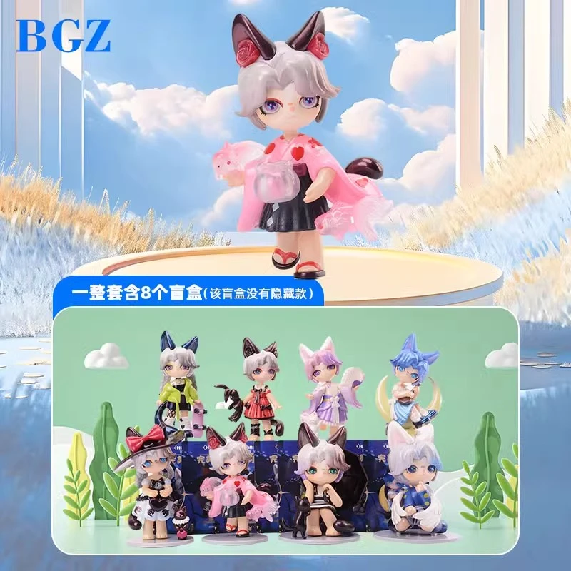 【拆盒】 正版 风西卡莉完美时光系列盲盒潮玩公仔娃娃