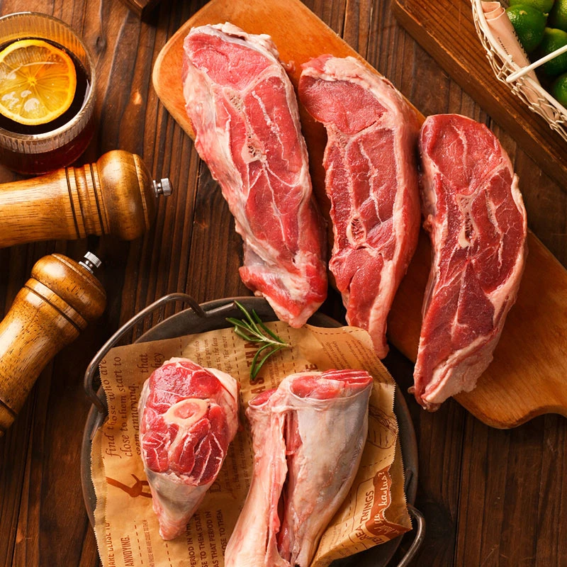 青草家新疆原切羊肉到手5斤