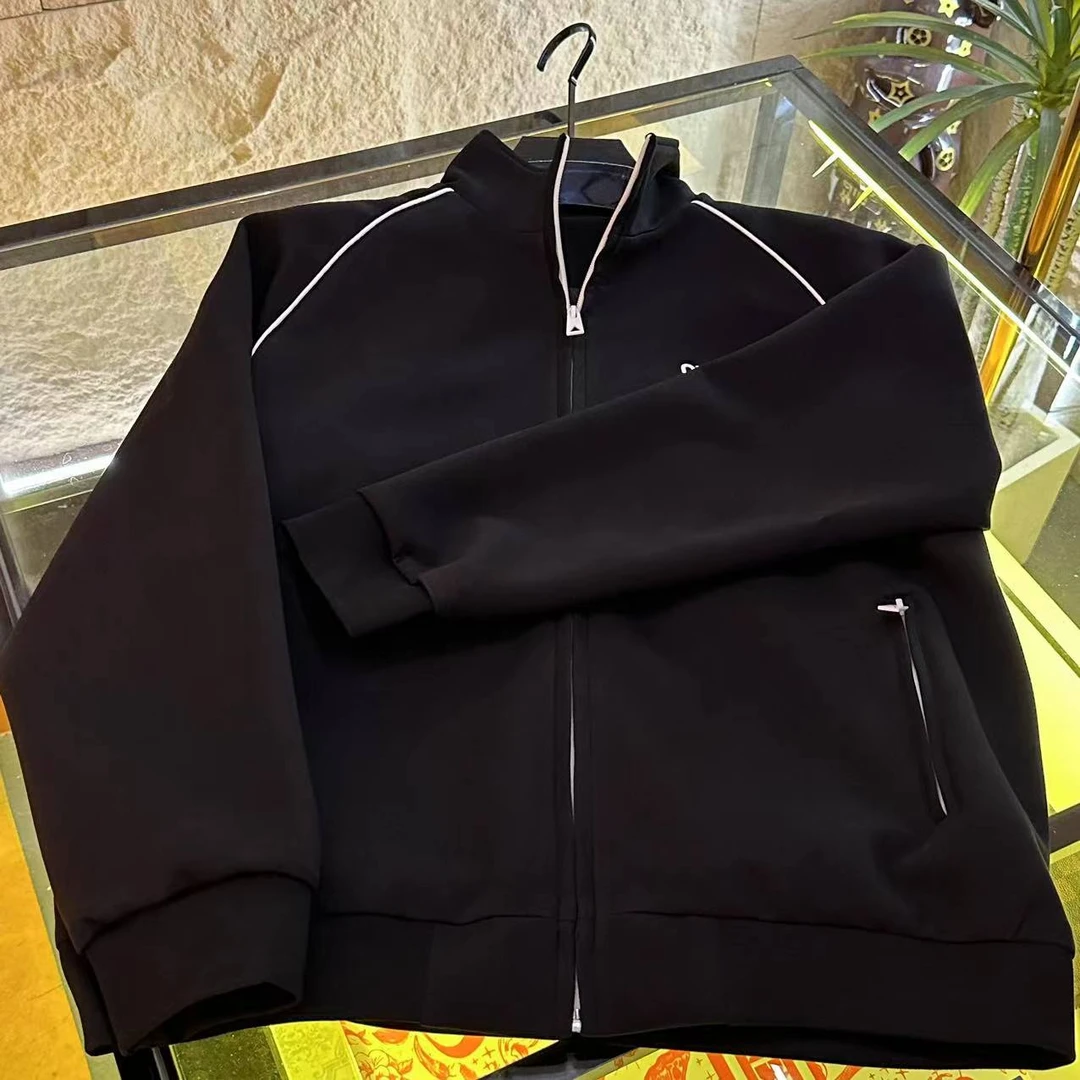 DZ8808-2KS秋冬拉链黑色立领百搭情侣款时尚卫衣 宾哥专属