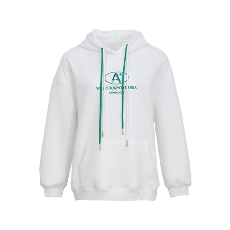 【Q香香专属】V325702B 冬季长袖保暖宽松卫衣