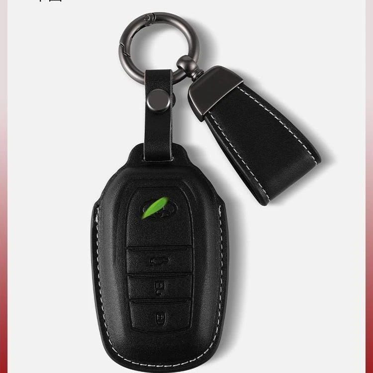 专用丰田真皮钥匙套凯美瑞卡罗拉锐放亚洲龙荣放威锋汉兰达包扣壳