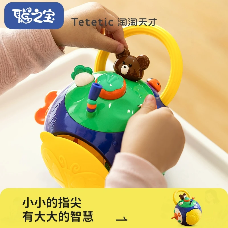 婴幼儿忙碌手抓球手指玩具精细动作蒙氏早教益智0-1岁3宝宝忙碌板