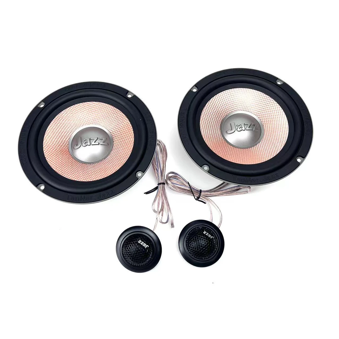汽车音响改装高音喇叭车载国产丹拿.爵士T62两分频套装喇叭