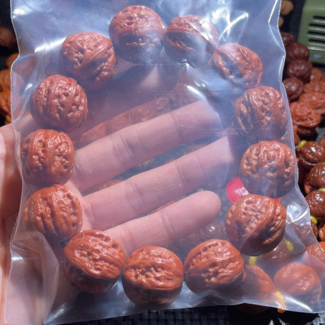 文玩核桃手串平***活核桃