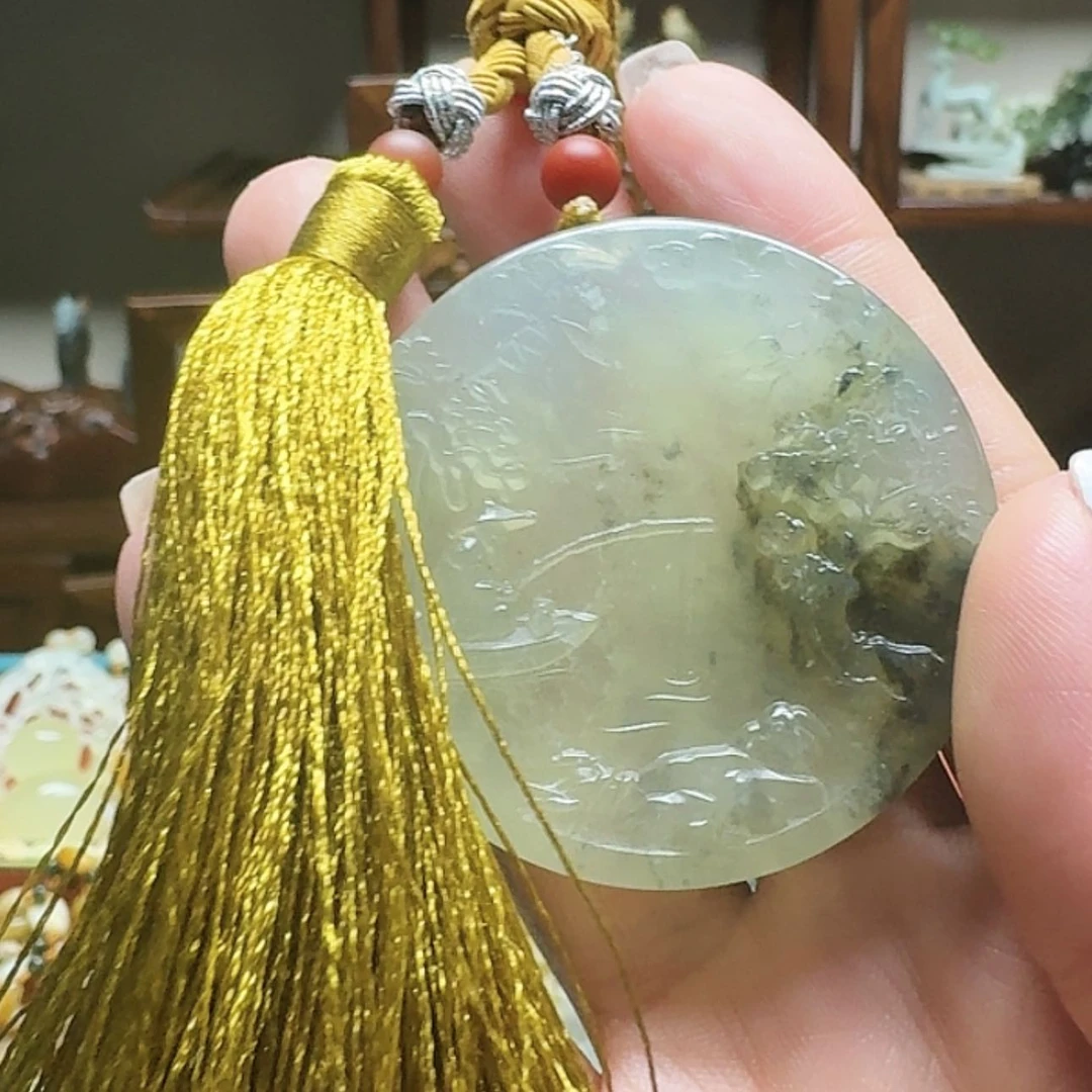 【闪购商品】蛇纹石玉颈饰未镶嵌