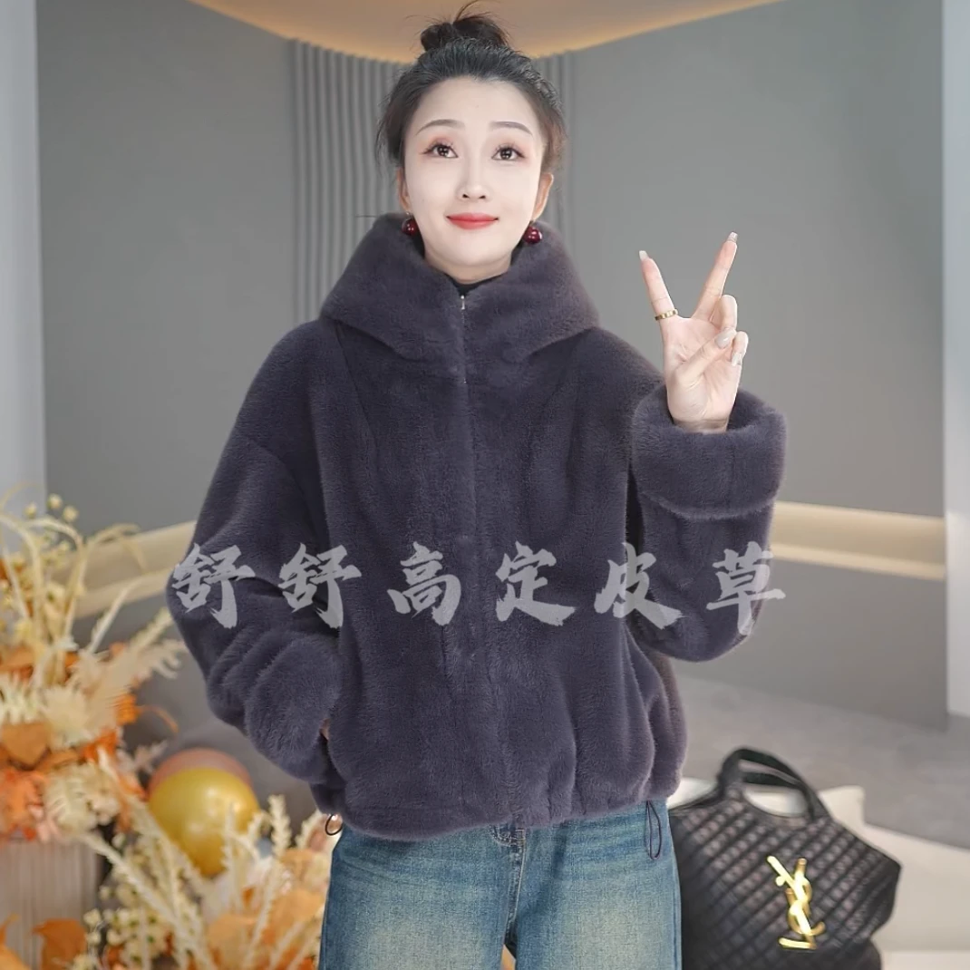 2024新款832北极貂春季新款洋气女贵气时尚外气质外套