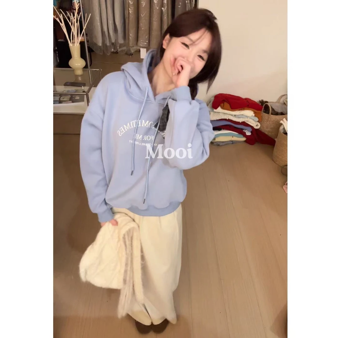 【mooi】'糖果屋'秋冬新款韩版ins风小众设计感卫衣