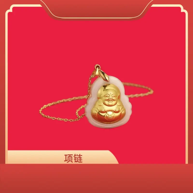【宠粉福利】含足金999镶嵌国潮民族风佛公吊坠【一物一证赠链】