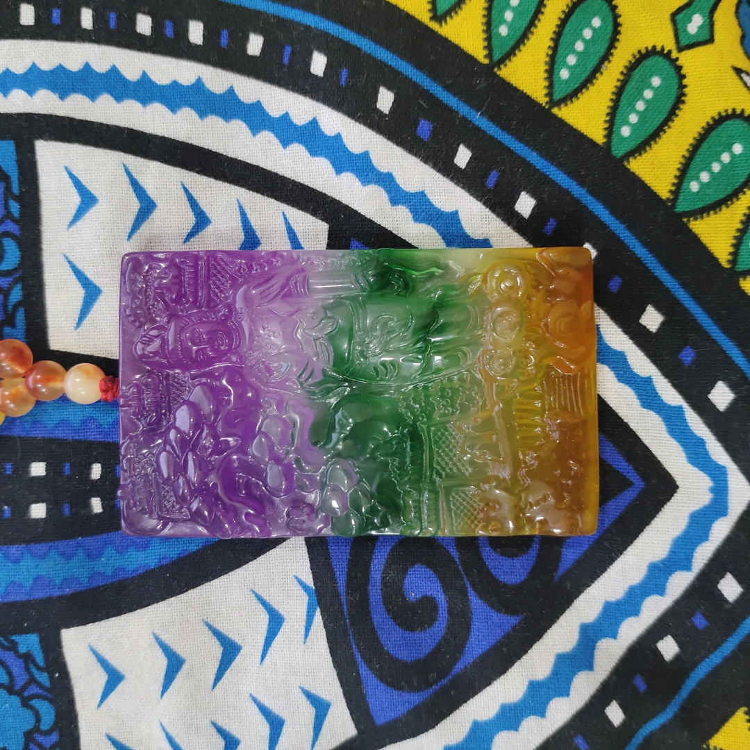 福翠园优选d138吊坠约高75宽45厚15多样性发货