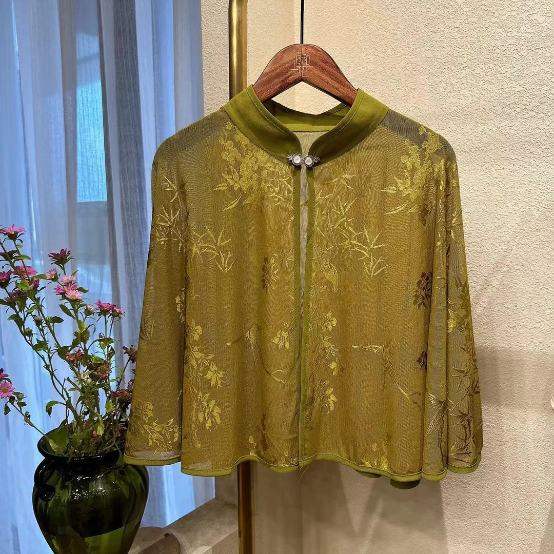 【雀梅】百搭蕾丝旗袍领披肩