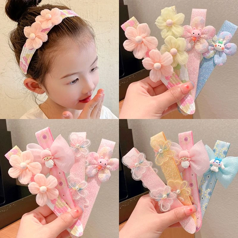 儿童碎发魔术贴魔术贴发箍碎发整理神器网红爆款碎发梳女童发箍