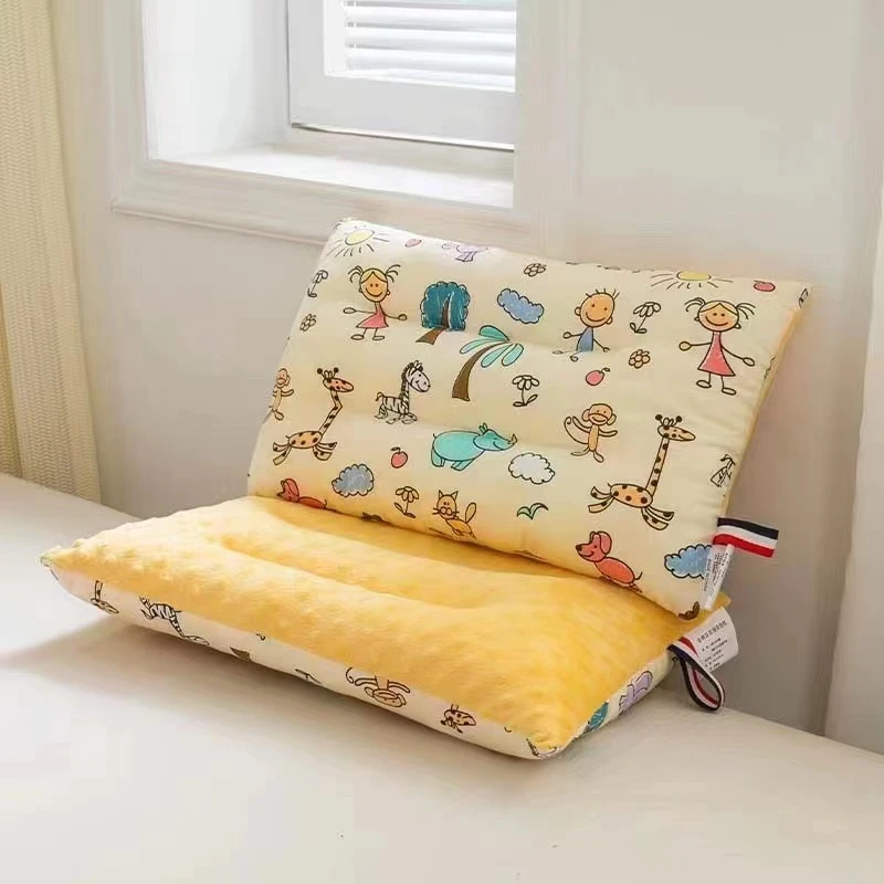 【家纺源头厂】安抚宝宝枕 儿童枕头1-8岁助眠舒适超柔豆豆枕