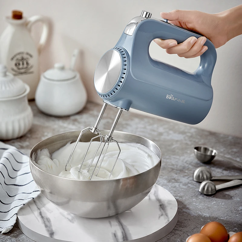 小熊电动打蛋器家用无线小型烘焙奶油打发器打蛋机手持自动搅拌机
