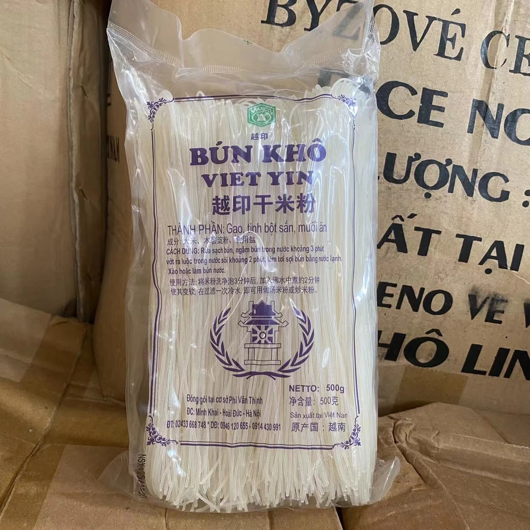 越南进口BUNKHO越印干米粉米线圆粉蒙粉500克炒米粉